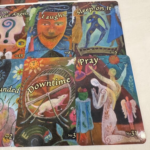 Trust Your Vibes Oracle Cards Set Sonia Choquette 52 Card w Guide Book Complete - Picture 8 of 9